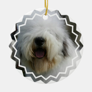En Céramique Ornement de chien de berger
