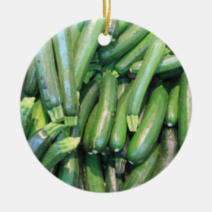 En Céramique Ornement de courgette