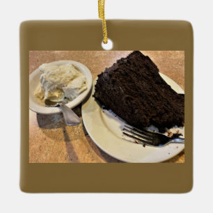 En Céramique Ornement de crème glacée et de gâteau