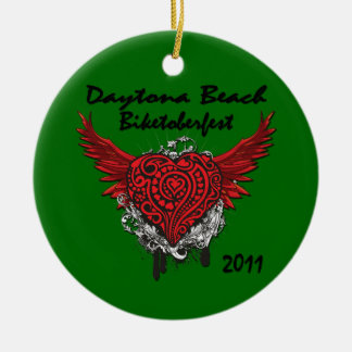 En Céramique Ornement de Daytona Beach Biktoberfest 2011