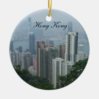En Céramique Ornement de Hong Kong