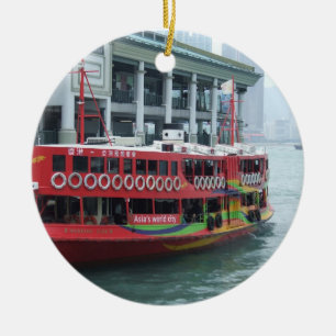 En Céramique Ornement de Hong Kong
