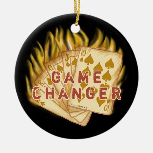 En Céramique Ornement de jeu Changer (Devant)