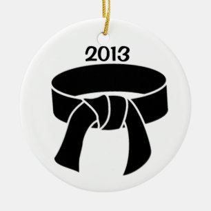 En Céramique Ornement de la ceinture 2013 noire