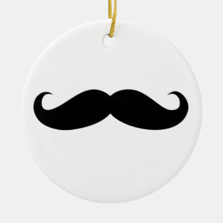 En Céramique Ornement de la moustache