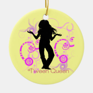 En Céramique Ornement de la Reine de Tween