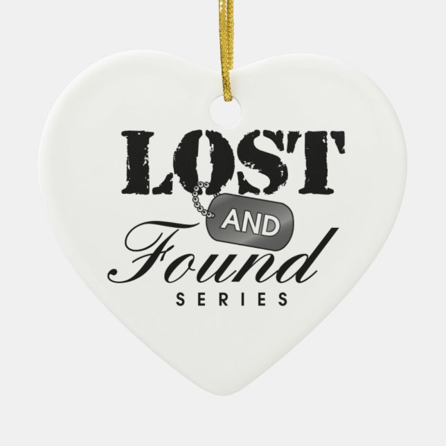 En Céramique Ornement de logo (Devant)