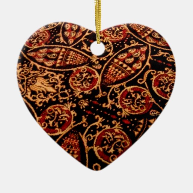 En Céramique Ornement de 'Majesté' (Devant)