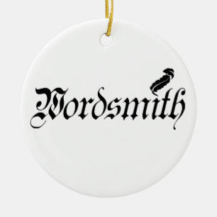 En Céramique Ornement de manieur de mots