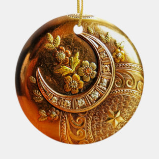 En Céramique Ornement de montre de poche d'or