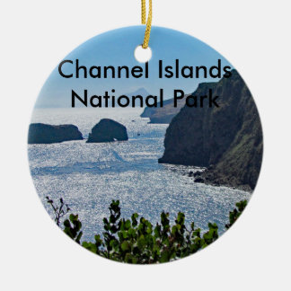 En Céramique Ornement de parc national des Îles Anglo-Normandes