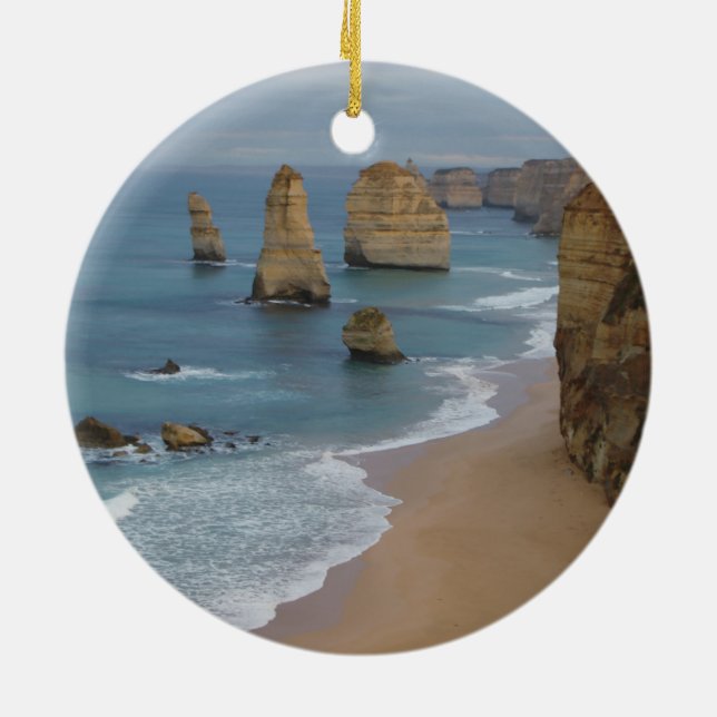En Céramique Ornement de plage (Dos)