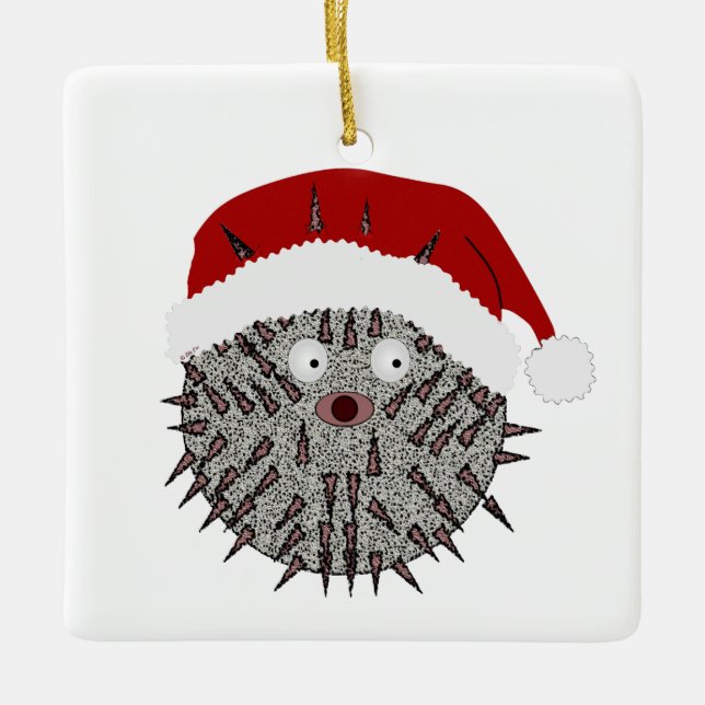 En Céramique Ornement de poisson (Devant)