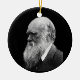 En Céramique Ornement de portrait de Darwin