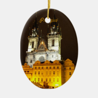 En Céramique Ornement de Prague notre Madame de Tyn