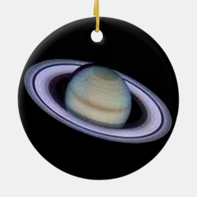 En Céramique Ornement de Saturn de planète (Dos)