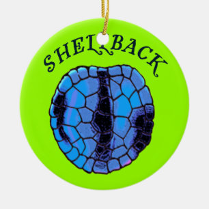En Céramique Ornement de Shellback