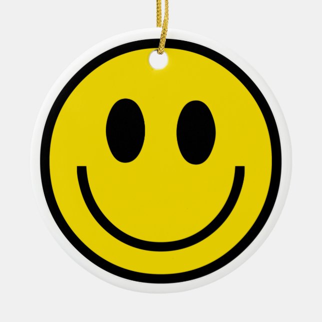 En Céramique Ornement de sourire (Devant)