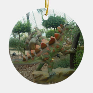 En Céramique Ornement de Stegosaurus Dinosaur