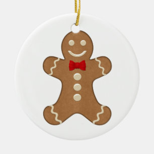 En Céramique Ornement de vacances de Noël de biscuit de