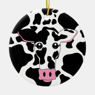 En Céramique Ornement de vache