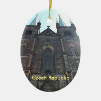 En Céramique Ornement d'église de Prague de République Tchèque