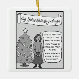 En Céramique Ornement des Grands Yikes : O Tannenbaum