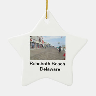 En Céramique Ornement d'étoile du Delaware de promenade de