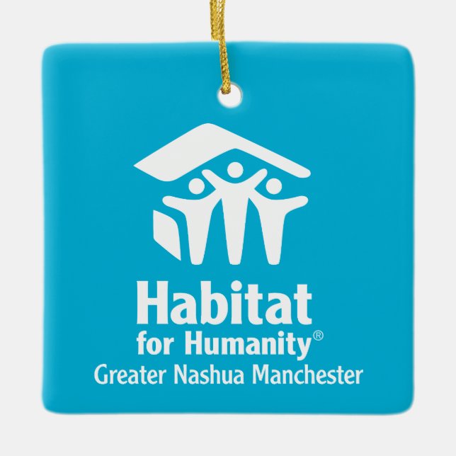 En Céramique Ornement d'habitat GNM (Devant)