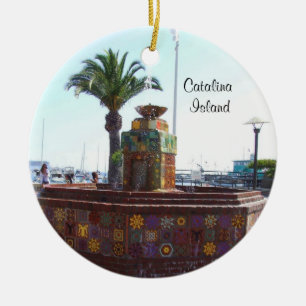 En Céramique Ornement d'île de Catalina