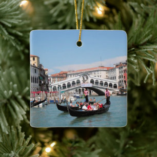 En Céramique Ornement du canal de Venise