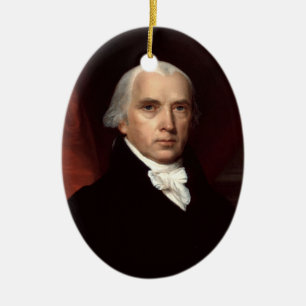 En Céramique Ornement du Président James Madison