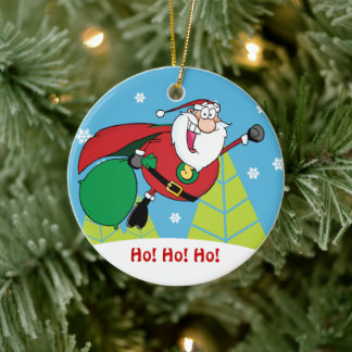 En Céramique Ornement du Super Père Noël