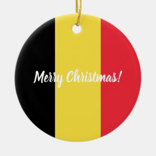En Céramique Ornement fait sur commande d'arbre de Noël de