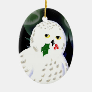 En Céramique Ornement : Hibou de Milou