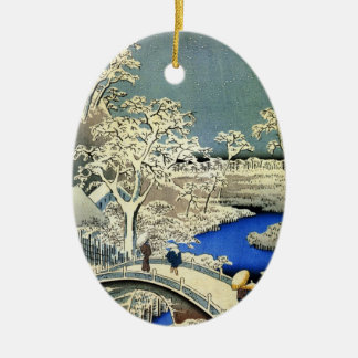En Céramique Ornement japonais vintage de Noël