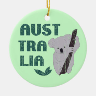 En Céramique Ornement Koala d'Australie