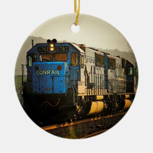 En Céramique Ornement locomotif