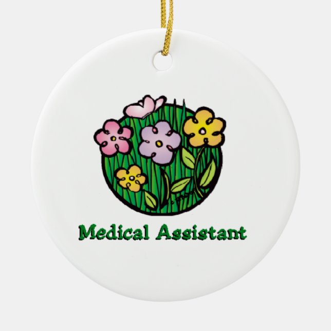 En Céramique Ornement Médicale (Devant)