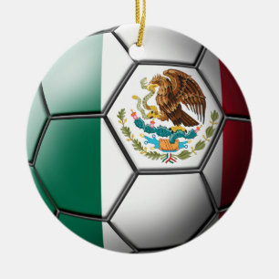 En Céramique Ornement mexicain du football