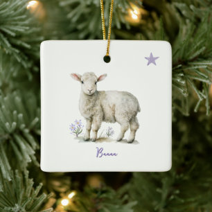 En Céramique Ornement - Mouton