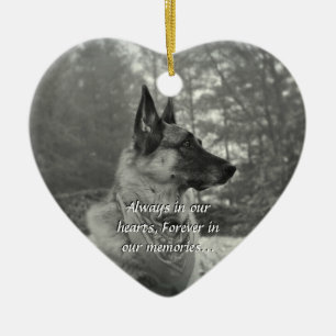 En Céramique Ornement perdu d'animal familier