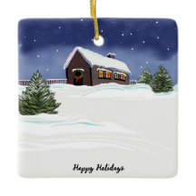 Ornement personnalisé de l'arbre de Noël