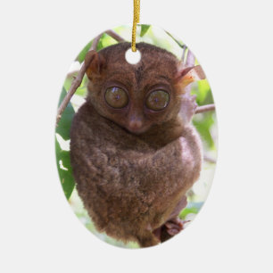 En Céramique Ornement philippin de Tarsier