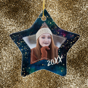 En Céramique Ornement photo de l'univers Gold Star
