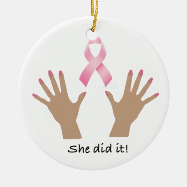 En Céramique Ornement rond (Devant)