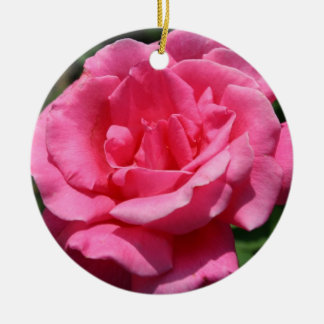 En Céramique Ornement rose