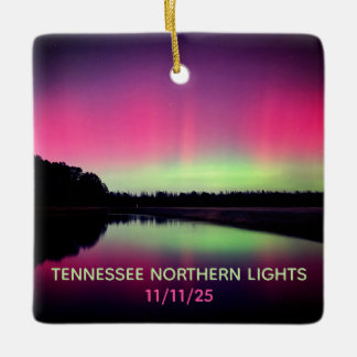En Céramique Ornement Tennessee Lumières du Nord