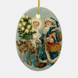 En Céramique Ornement victorien de Noël