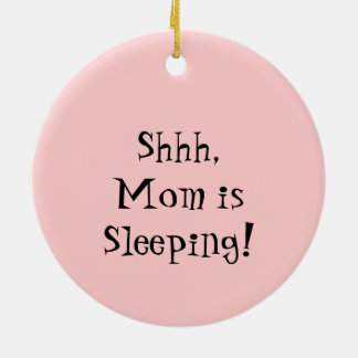 En Céramique Papa Maman dort ornement signe Rose Chaussures de 